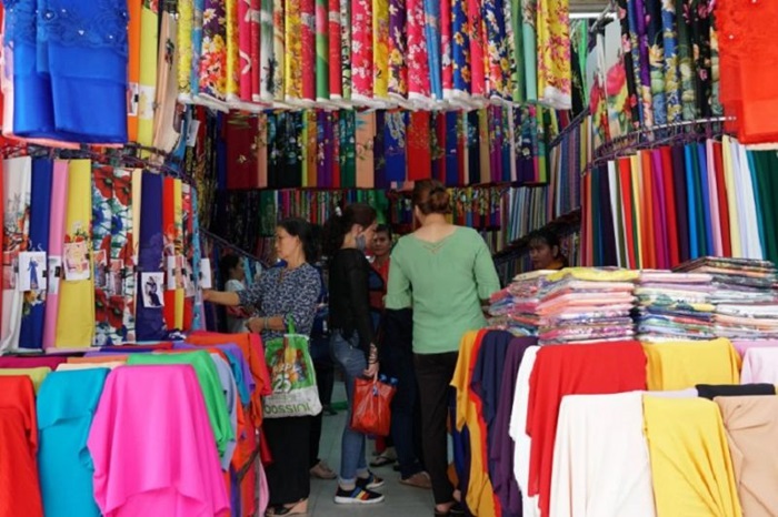 chợ vải kim biên
